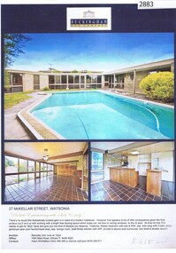 Advertising Leaflet - Digital Image, Buckingham and Company Estate Agents, 27 McKellar Street, Watsonia, 02/06/2012