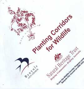 Sign, Australia. Natural Heritage Trust et al, Planting corridors for wildlife, 2000c