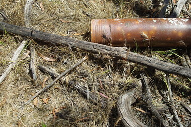Photograph - Digital image, Marilyn Smith et al, Janefield Precinct: Terra cotta pipes, 27/11/2014