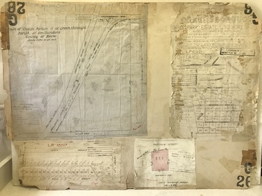 Planning document, City of Heidelberg, Subdivision Plan # G26. Grace Park Estate Greensborough, 1950c