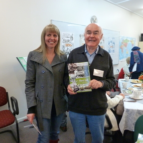 Photograph - Digital image, Greensborough Historical Society et al, GHS Book Launch 'As I Recall' [Noel Withers and Blaise van Hecke], 2013_07