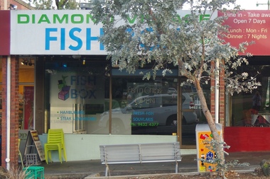 Photograph - Digital image, Marilyn Smith, Diamond Village Fish Box, Watsonia, 2016, 22/05/2016