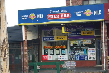 Photograph - Digital image, Marilyn Smith, Diamond Village Milk Bar, Watsonia, 2016, 22/05/2016