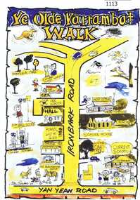 Leaflet, Yarrambat Historical Society, Ye Olde Yarrambat Walk, 2013_