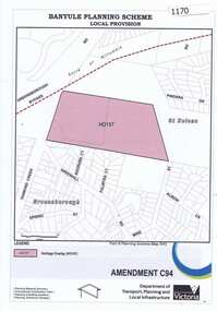 Map, Saxam Heritage Overlay, 2011_