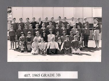 School Photograph - Digital Image, Greensborough Primary School Gr2062 1965 Grade 3B, 1965_