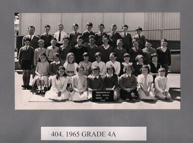 School Photograph - Digital Image, Greensborough Primary School Gr2062 1965 Grade 4A, 1965_