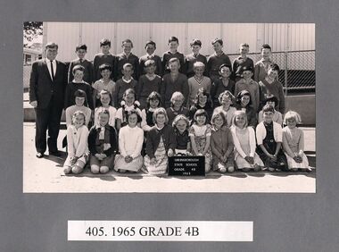 School Photograph - Digital Image, Greensborough Primary School Gr2062 1965 Grade 4B, 1965_