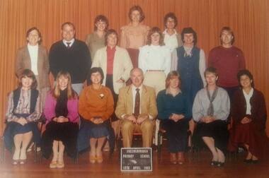 School Photograph - Digital Image, Greensborough Primary School Gr2062 1983 Staff, 1983_