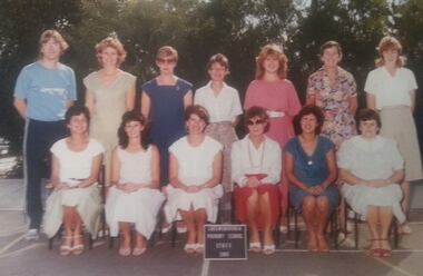 School Photograph - Digital Image, Greensborough Primary School Gr2062 1985 Staff, 1985_