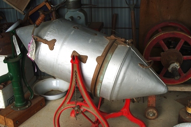Photograph - Digital image, Marilyn Smith, Ellis Cottage May 2016: Artefact: Compressor, 27/05/2016