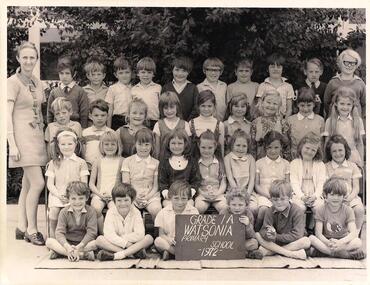 School Photograph - Digital Image, Watsonia Primary School Wa4838 1972 Grade 1A, 1972_