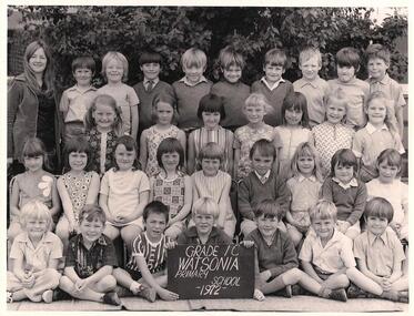 School Photograph - Digital Image, Watsonia Primary School Wa4838 1972 Grade 1C, 1972_