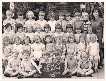 School Photograph (digital image), Watsonia Primary School, Watsonia Primary School Wa4838 1972 Grade 1E, 1972_