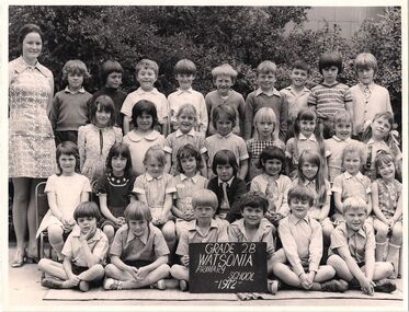 School Photograph - Digital Image, Watsonia Primary School Wa4838 1972 Grade 2B, 1972_