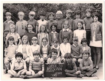 School Photograph - Digital Image, Watsonia Primary School Wa4838 1972 Grade 3B, 1972_