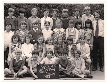 School Photograph - Digital Image, Watsonia Primary School l Wa4838 1972 Grade 4A, 1972_