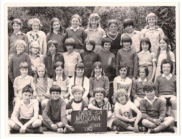 School Photograph - Digital Image, Watsonia Primary School Wa4838 1972 Grade 5A, 1972_