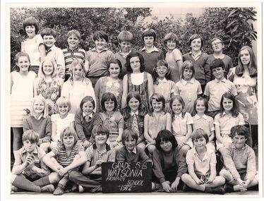 School Photograph - Digital Image, Watsonia Primary School Wa4838 1972 Grade 5B, 1972_