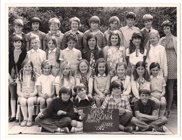 School Photograph - Digital Image, Watsonia Primary School Wa4838 1972 Grade 5C, 1972_