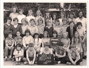School Photograph - Digital Image, Watsonia Primary School Wa4838 1972 Grade 5D, 1972_