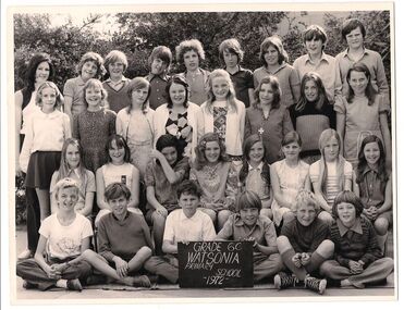 School Photograph - Digital Image, Watsonia Primary School Wa4838 1972 Grade 6C, 1972_