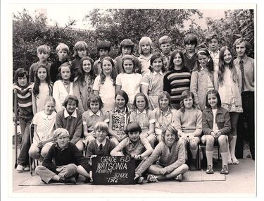 School Photograph - Digital Image, Watsonia Primary School Wa4838 1972 Grade 6D, 1972_