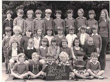 School Photograph - Digital Image, Watsonia Primary School Wa4838 1973 Grade 1E, 1973_