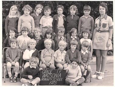 School Photograph - Digital Image, Watsonia Primary School Wa4838 1973 Grade 1F, 1973_