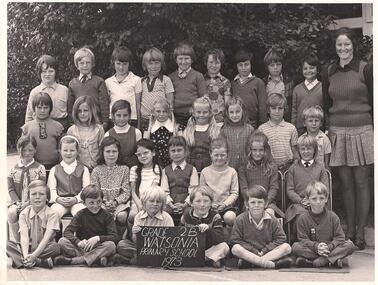 School Photograph - Digital Image, Watsonia Primary School Wa4838 1973 Grade 2B, 1973_