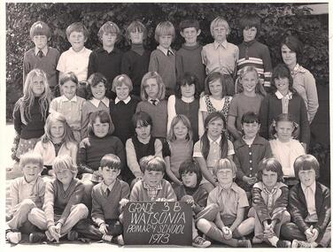 School Photograph - Digital Image, Watsonia Primary School Wa4838 1973 Grade 3B, 1973_
