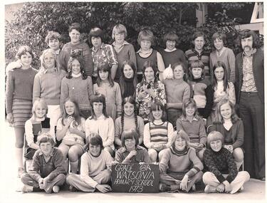 School Photograph - Digital Image, Watsonia Primary School Wa4838 1973 Grade 6A, 1973_