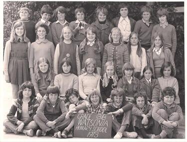 School Photograph - Digital Image, Watsonia Primary School Wa4838 1973 Grade 6B, 1973_