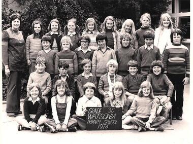 School Photograph - Digital Image, Watsonia Primary School Wa4838 1974 Grade 3C, 1974_