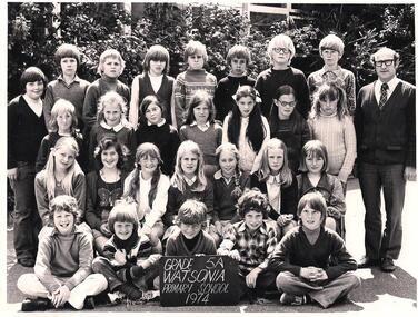 School Photograph - Digital Image, Watsonia Primary School Wa4838 1974 Grade 5A, 1974_