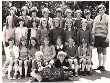 School Photograph - Digital Image, Watsonia Primary School Wa4838 1974 Grade 5B, 1974_