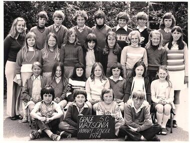 School Photograph - Digital Image, Watsonia Primary School Wa4838 1974 Grade 5C, 1974_