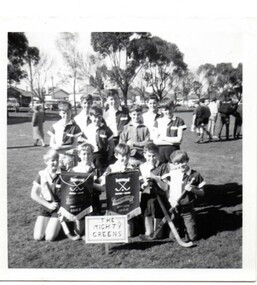 Photograph - Digital Image, Greensborough Hockey club junior team c1960/61, 1961c