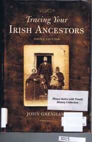Book, Gill & Macmillan et al, Tracing your Irish ancestors, 3rd ed. John Grenham, 2006_