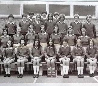 School Photograph - Digital Image, Watsonia High School WaHIGH 1972 Form 4 Group 7, 1972_