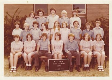 School Photograph - Digital Image, Watsonia High School WaHIGH 1978 Form 2D, 1978_