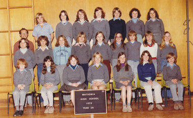 School Photograph - Digital Image, Watsonia High School WaHIGH 1979 Form 2A, 1979_