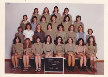 School Photograph - Digital Image, Montmorency High School Mo8068 1979 Year 10B, 1979_