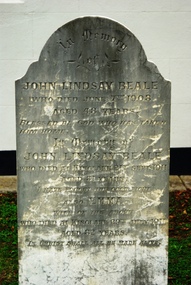 Photograph - Digital image, Marilyn Smith, Grave of John Lindsay Beale and Emma Beale, St Helena Cemetery, 07/06/1908