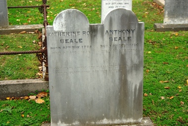 Photograph - Digital image, Marilyn Smith, Grave of Katherine Rose Beale and Anthony Beale, St Helena Cemetery, 05/08/1856