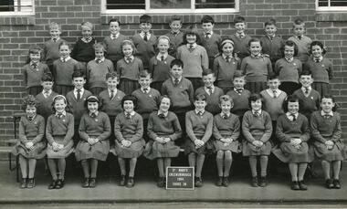Photograph, St Mary's Parish Primary School Gr1539 1964 Grade 3A, 1964_
