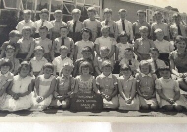 Photograph - School Photograph - Digital Image, Watsonia State School Wa4838 1962 Grade 1B, 1962_