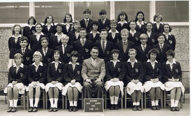 School Photograph - Digital Image, Watsonia High School WaHIGH 1965 Form 3A, 1965_