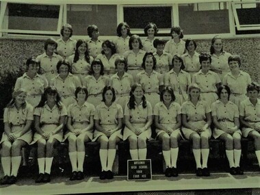 School Photograph - Digital Image, Watsonia High School WaHIGH Form 4CG, 1969_