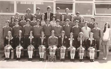School Photograph - Digital Image, Watsonia High School WaHIGH 1970 Form 5B, 1970_